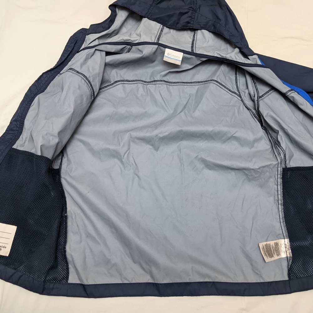 Like New Columbia Boys Rain Jacket Size M 10-12 - Picture 12 of 12